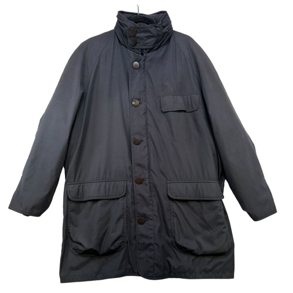 Chaps Ralph Lauren Mens Classic Coat M Water-Repellent Microfiber Black